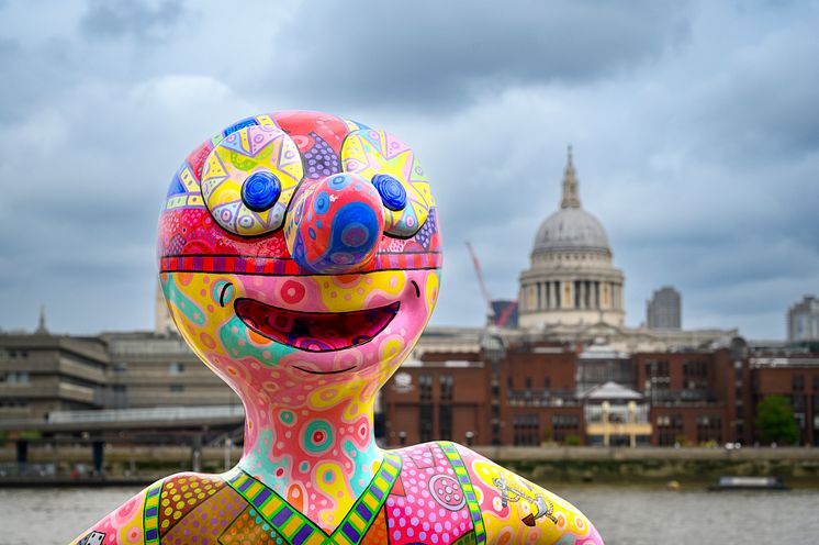 Part of the Whizz Kidz Morph step-free art trail