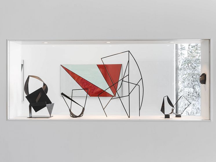 Installationsvy Denise René