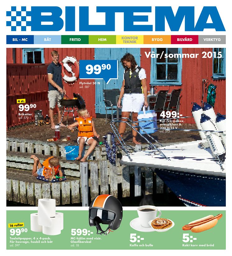 Årets första katalog, fullspäckad med nyheter.