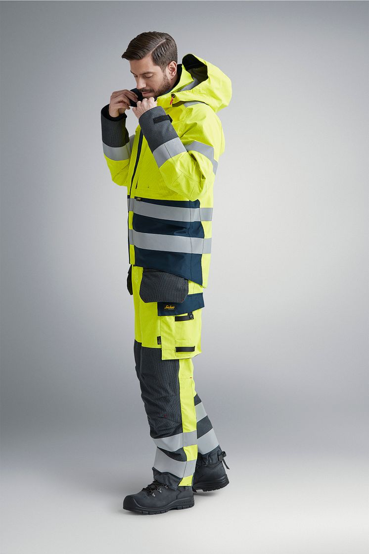 Flammehemmende GORE PYRAD bukse og jakke Snickers Workwear ProtecWork 6568 + 1668