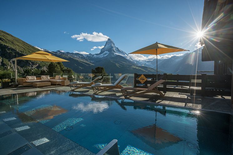 Hotel Riffelalp Resort, Outdoorpool 