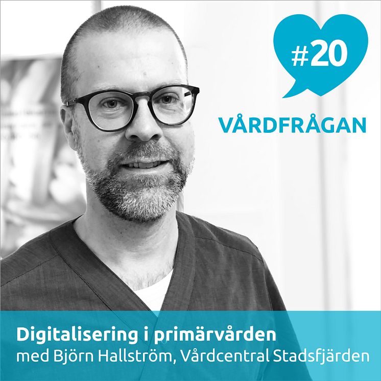 Björn Hallström, distriktsläkare och verksamhetschef på Vårdcentralen Stadsfjärden i Nyköping.