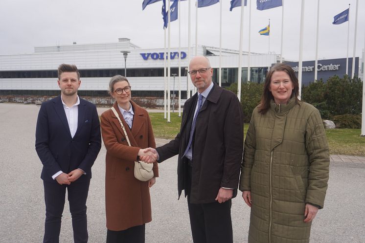 FMV, Swecon och Volvo CE i Eskilstuna