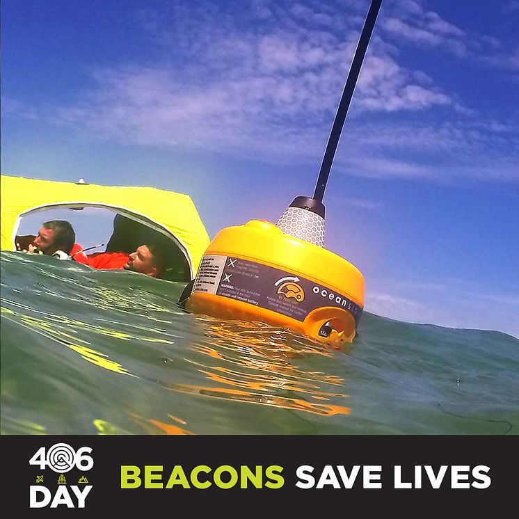 Hi-res image - Ocean Signal - 406Day raises awareness about the benefits of 406 MHz emergency beacons