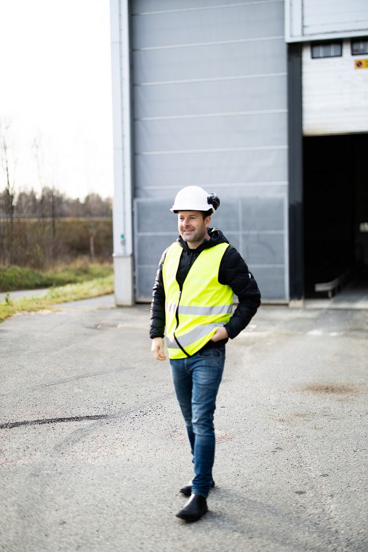 Nicklas Eld, regionchef Solör Bioenergi Väst