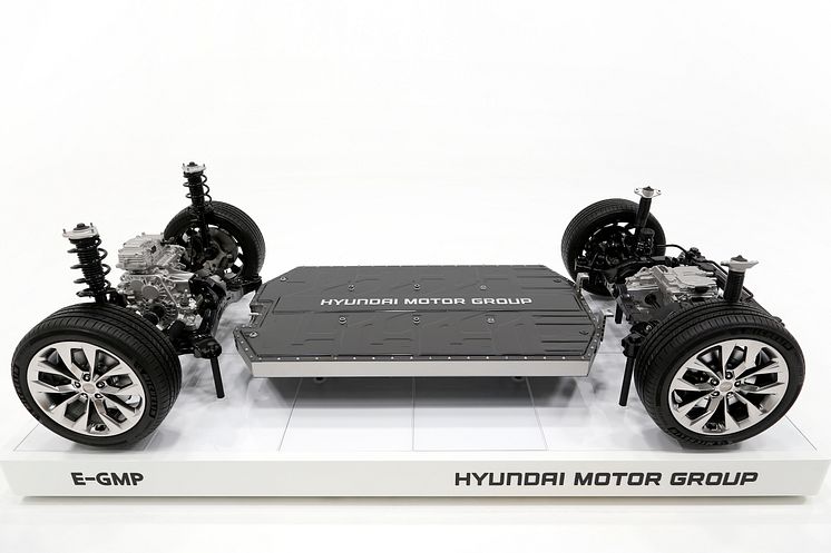 Hyundai Motor Group presenterar dedikerade elbilsplattformen E-GMP