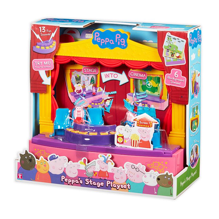 Top12_DreamToys19_51_Peppa Pig Peppas Stage Playset