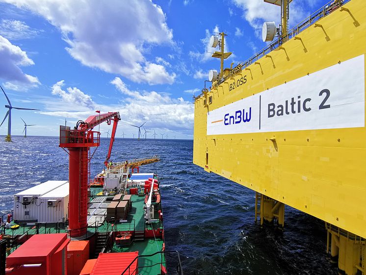 ESVAGT DANA i Baltic 2 offshore vindpark
