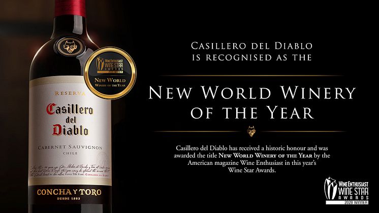 Casillero Del Diablo- New world winery of the year
