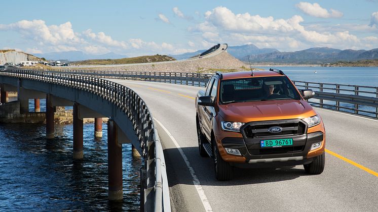 Ford-lansering av nye Edge og Ranger i Molde