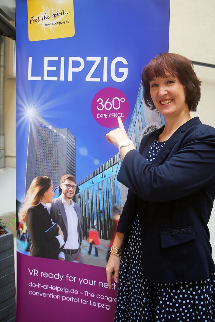 Hiskia Wiesner,  Leiterin Kogresse und Tagungen der LTM GmbH freut sich auf den Start des von Ihr geleiteten Projekts