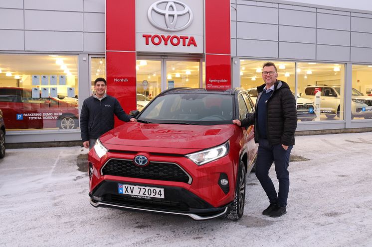 En bredde av bilmodeller sikret nok et solid år for Nordvik Toyota Mosjøen