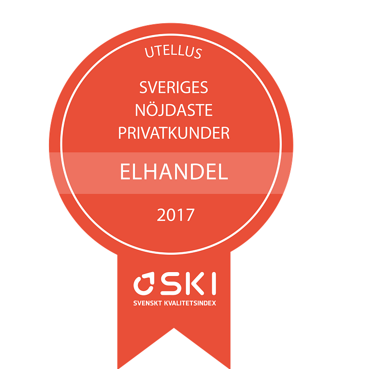 Medaljer SKI Elhandel B2C 2017