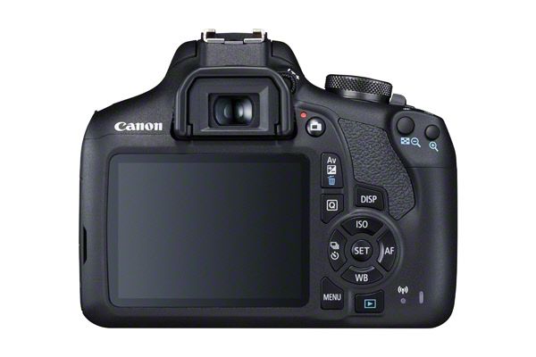 EOS 2000D Back