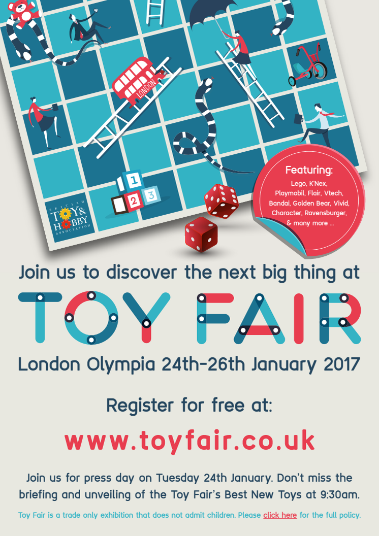 Toy Fair Media Invite