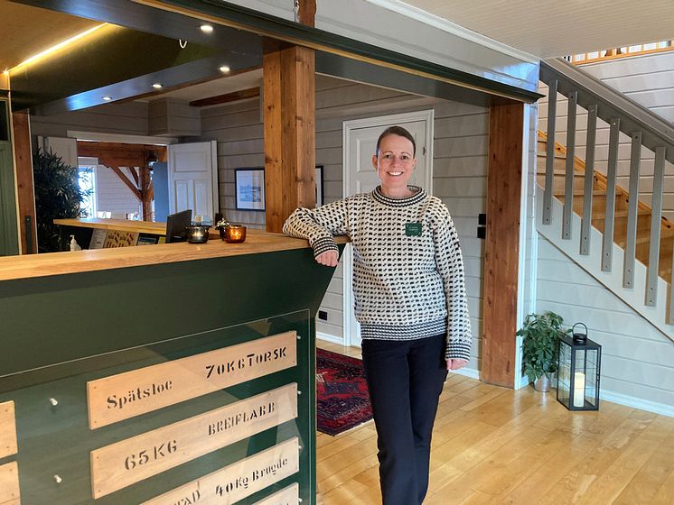 Catrine Myklebust - Hotelldirektør Finnøy Bryggehotell LR