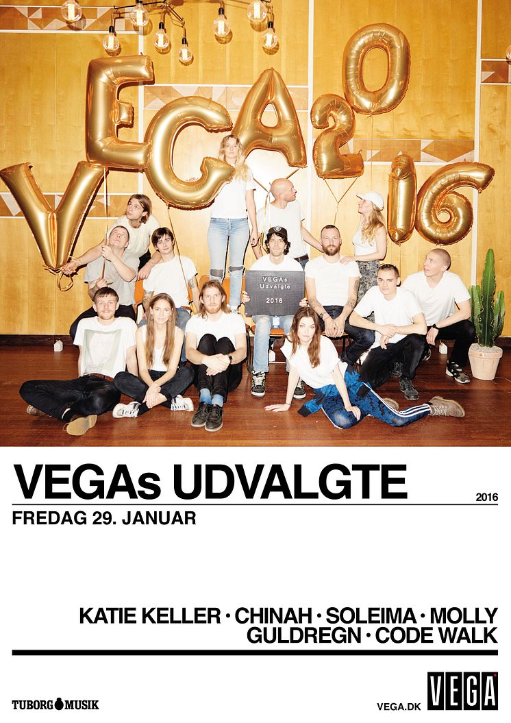 VEGAs Udvalgte Poster 2016 