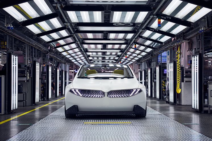 BMW Group Plant Munich - Neue Klasse Sedan konceptbil