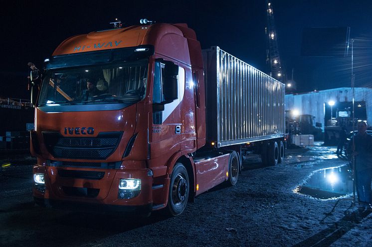 Iveco Stralis uppträder i Warner Bros. Pictures kommande actionäventyrsfilm Batman v Superman: Dawn of Justice