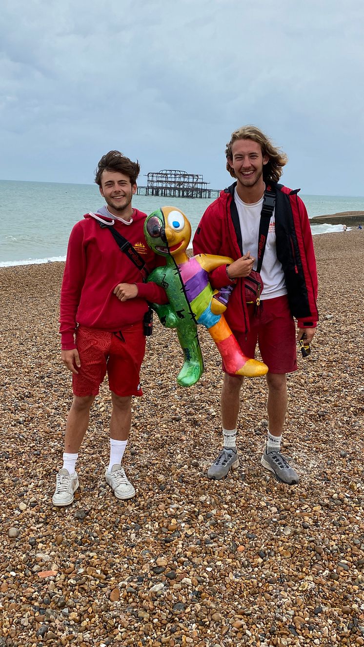 Morph meets the Brighton & Hove Seafront Team lifeguards