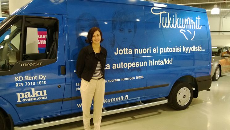 Tukikummit-säätiö ja Ford Transit