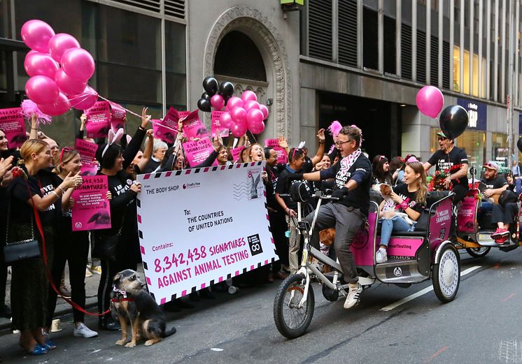 Handover Forever Against Animal Testing, FN New York