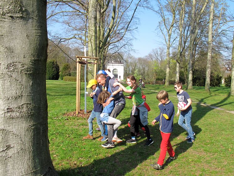 Geschwisterbegleitung im Kinderhospiz Bärenherz: Kennenlern-Picknick im Park