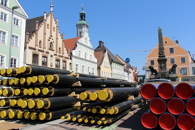 Grüne Fernwärme für Freising 