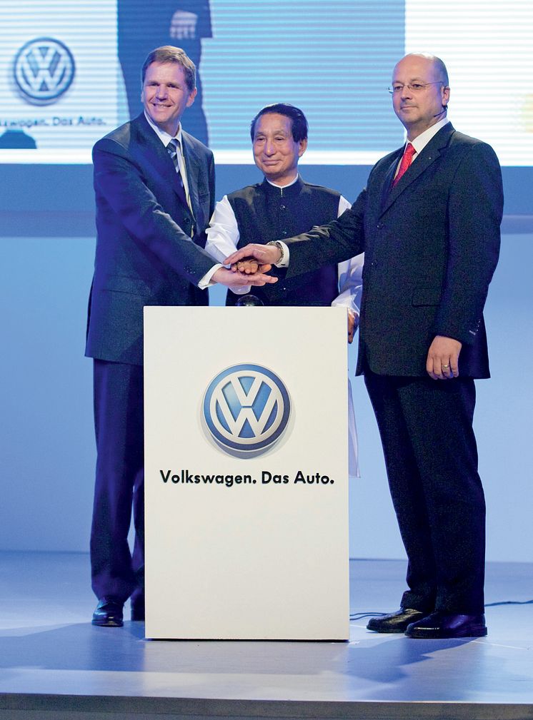Volkswagen öppnar ny fabrik i Indien