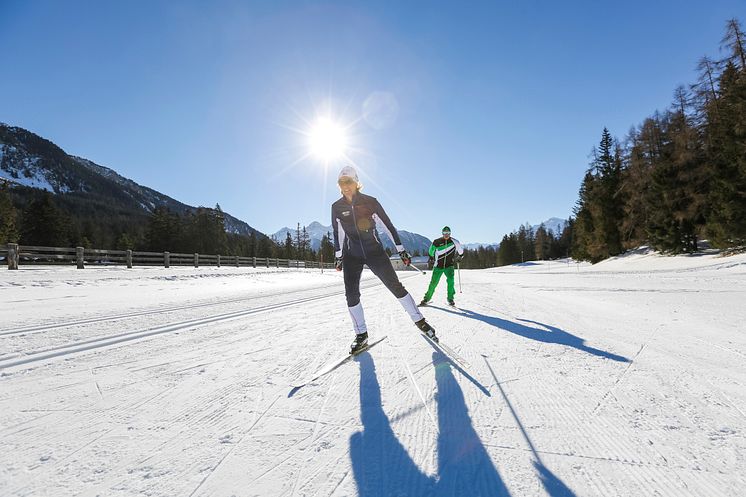 Langläufer in Lenzerheide 