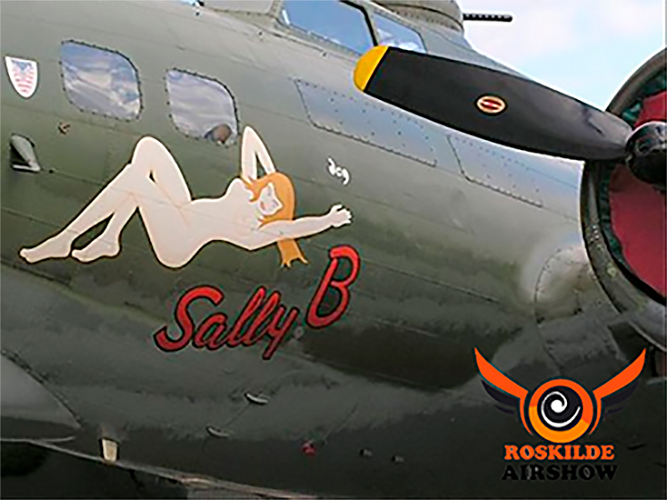 Det legendariske B-17 veteranbombefly ’Sally B’ 