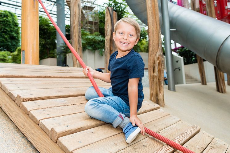 Indoor-Klettergarten im PLAYMOBIL-FunPark