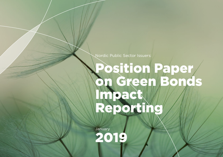 Nordic Position Paper on Green Bonds Impact Reporting, 2019