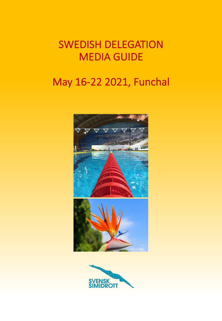 Media Guide - Sweden Para Swimming - European Championships - Madeira 2021.pdf