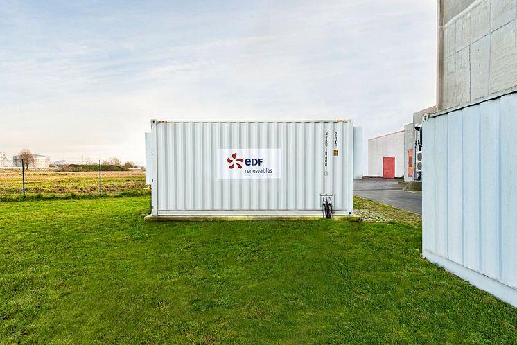 Batteriespeicher von EDF Renewables Deutschland