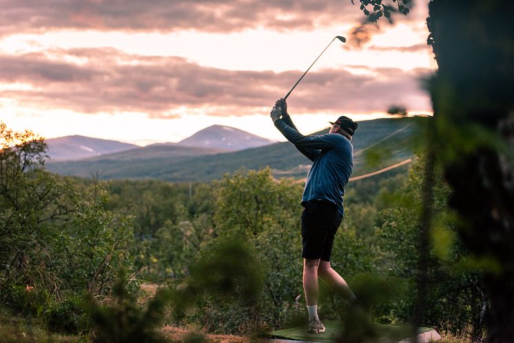Golf i Ramundberget