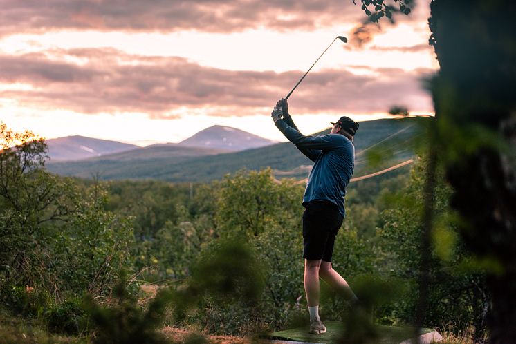 Golf i Ramundberget