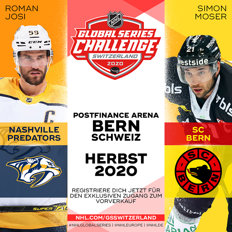 NHL Global Series Bern
