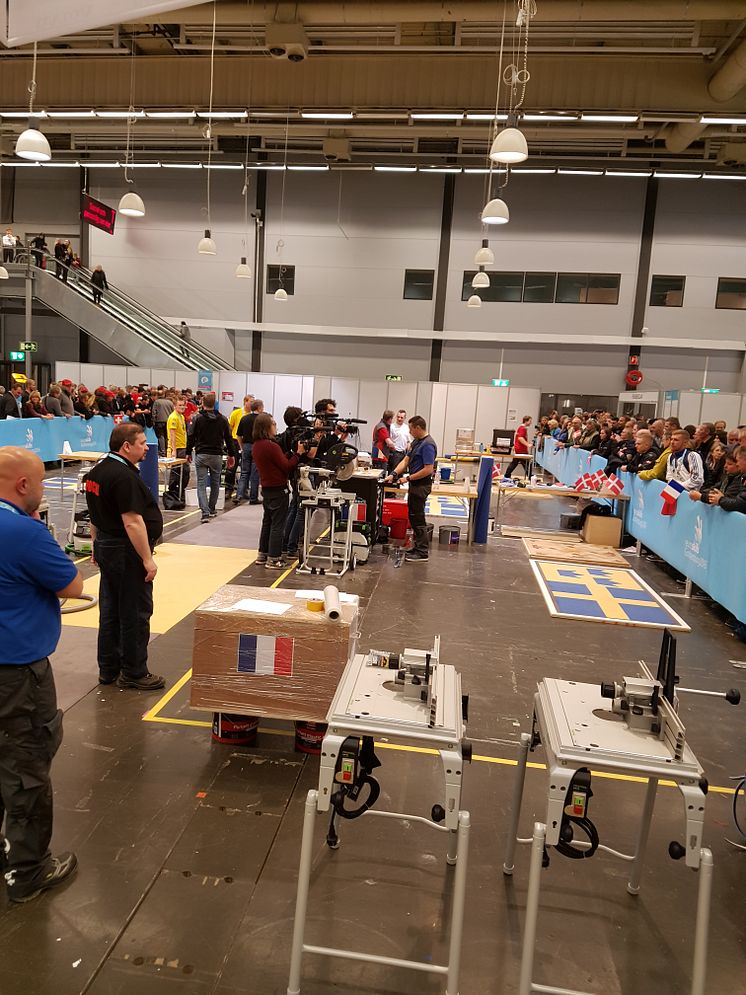 Högt publiktryck på Euroskills