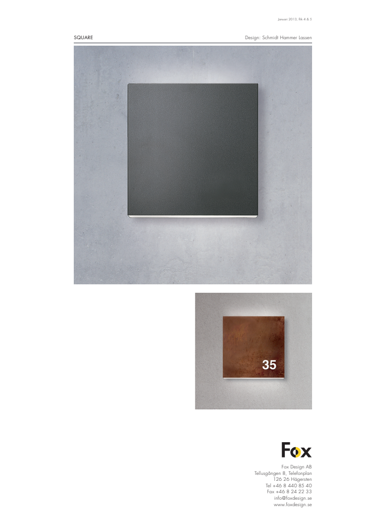 Produktblad Square som pdf.