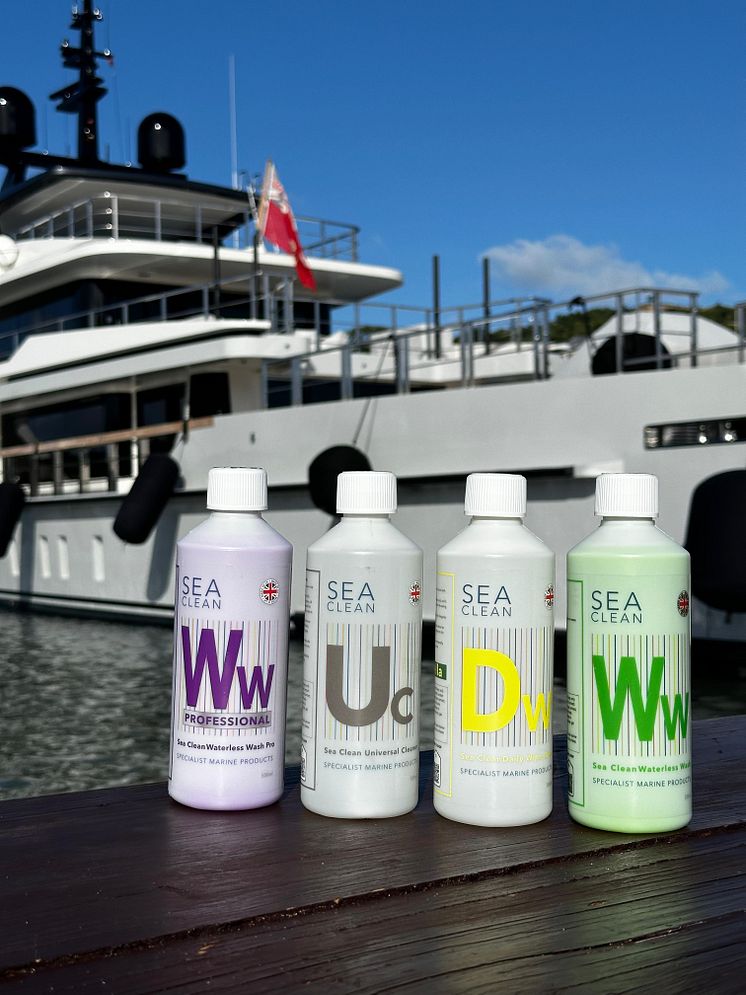 Sea Clean waterless cleaning solutions