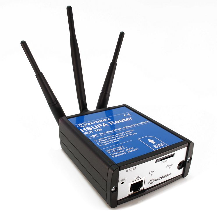 3G router med WLAN för HSUPA: RUT-105 