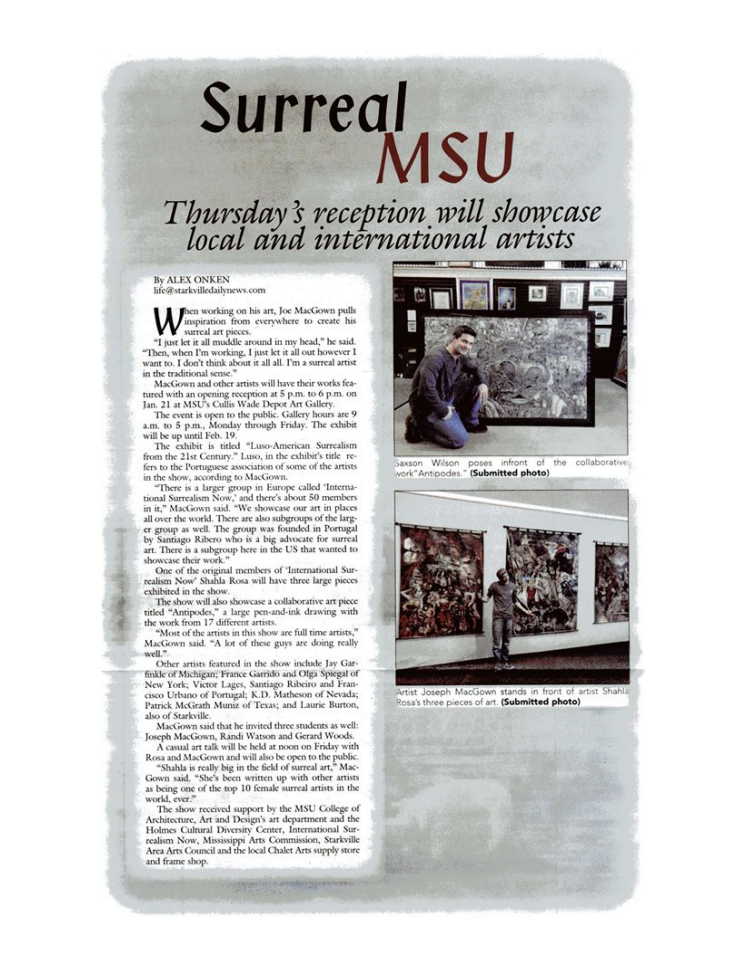  Surrealism exhibit opens at MSU this month