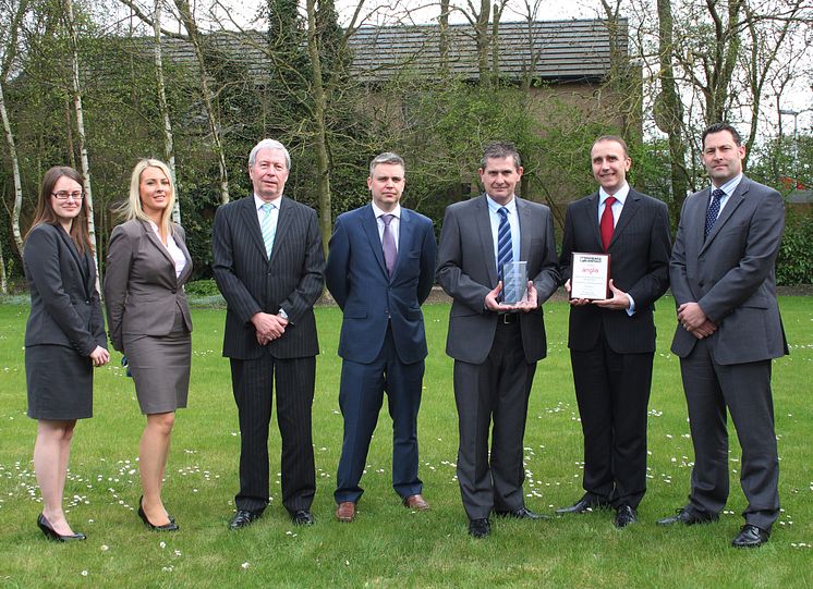 Phoenix Contact Ltd awards Anglia Components Device Connections Distributor of the year 2012