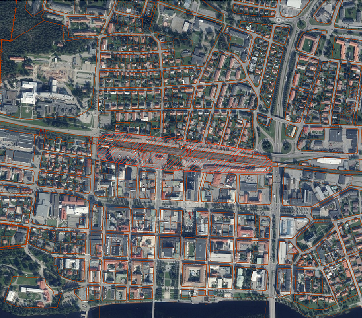 Kartbild som visar planområdet.