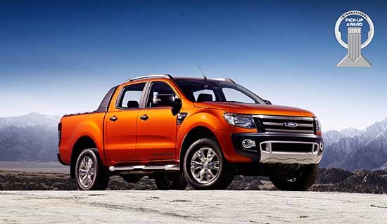 Ford Ranger ble tildelt "International Pickup Award"  5. november 2012