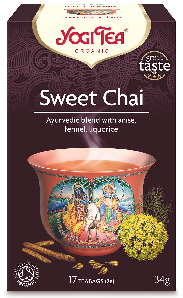 Yogi Tea Sweet Chai poser økologisk