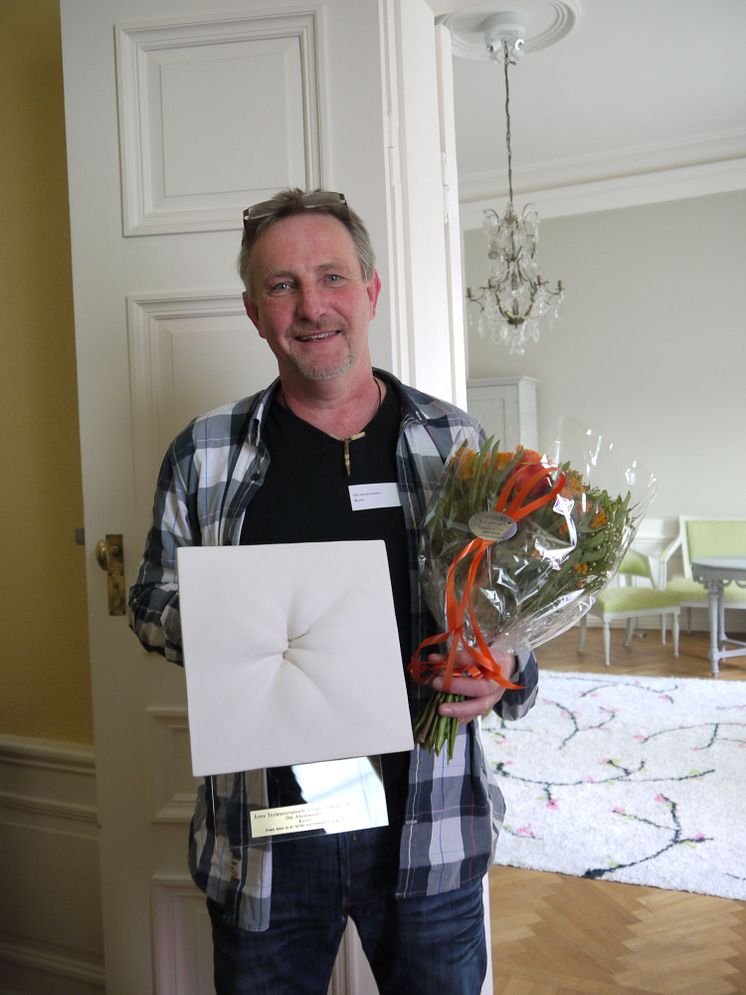 Årets turistentreprenör i södra Småland är Ola Abrahamsson på Korrö 