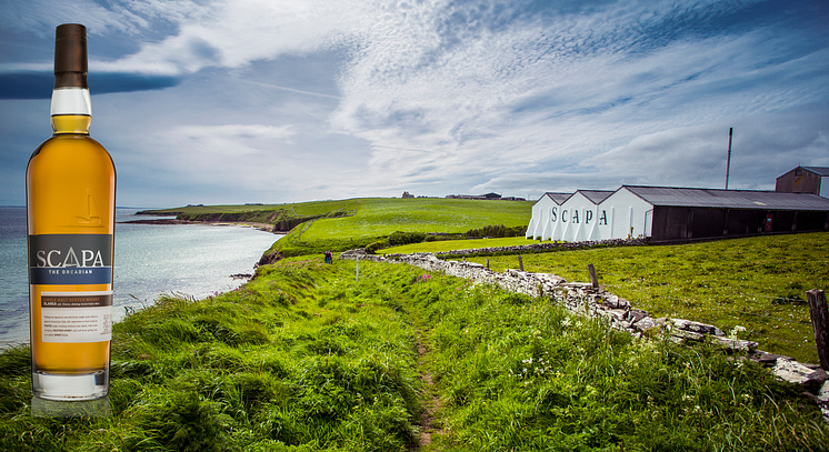 Scapa bottle & Distillery