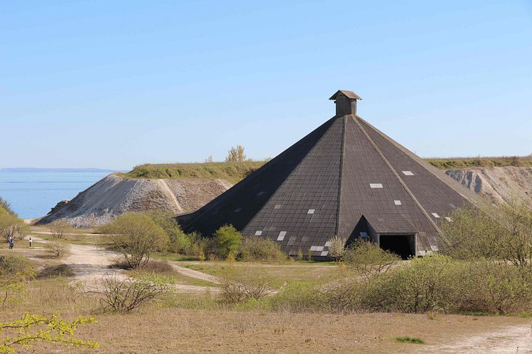 Boesdal Pyramiden, Stevns Klint. Fotograf Dorte Færch